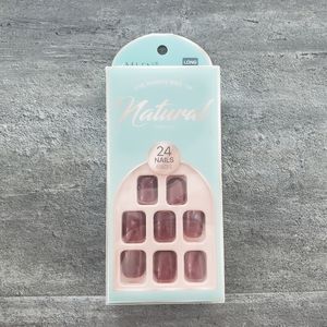 MLEN DIARY | Vermilion Natural Nail Art